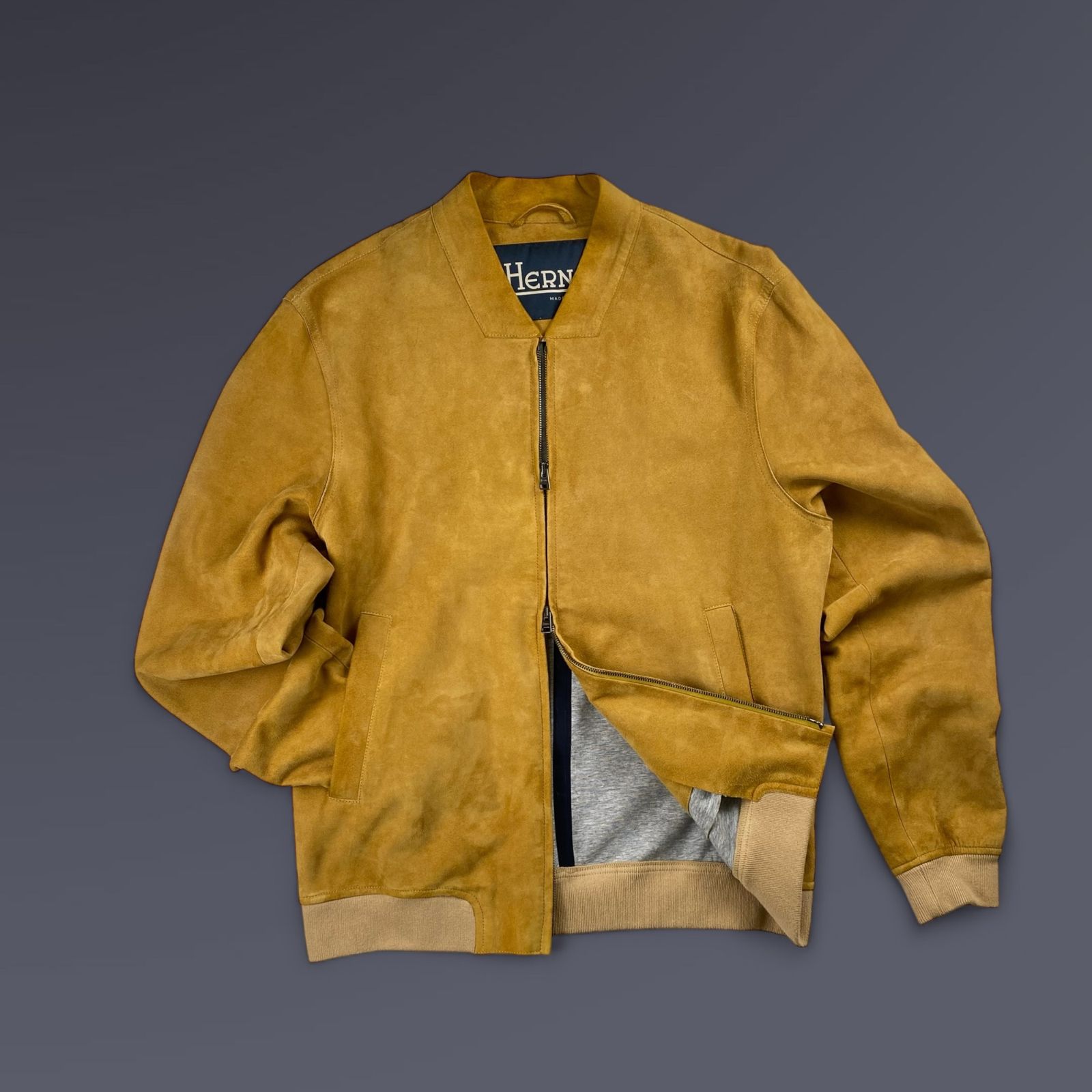 HERNO ヘルノ / ゴートレザージャケット 参考定価：130,000+tax SIZE