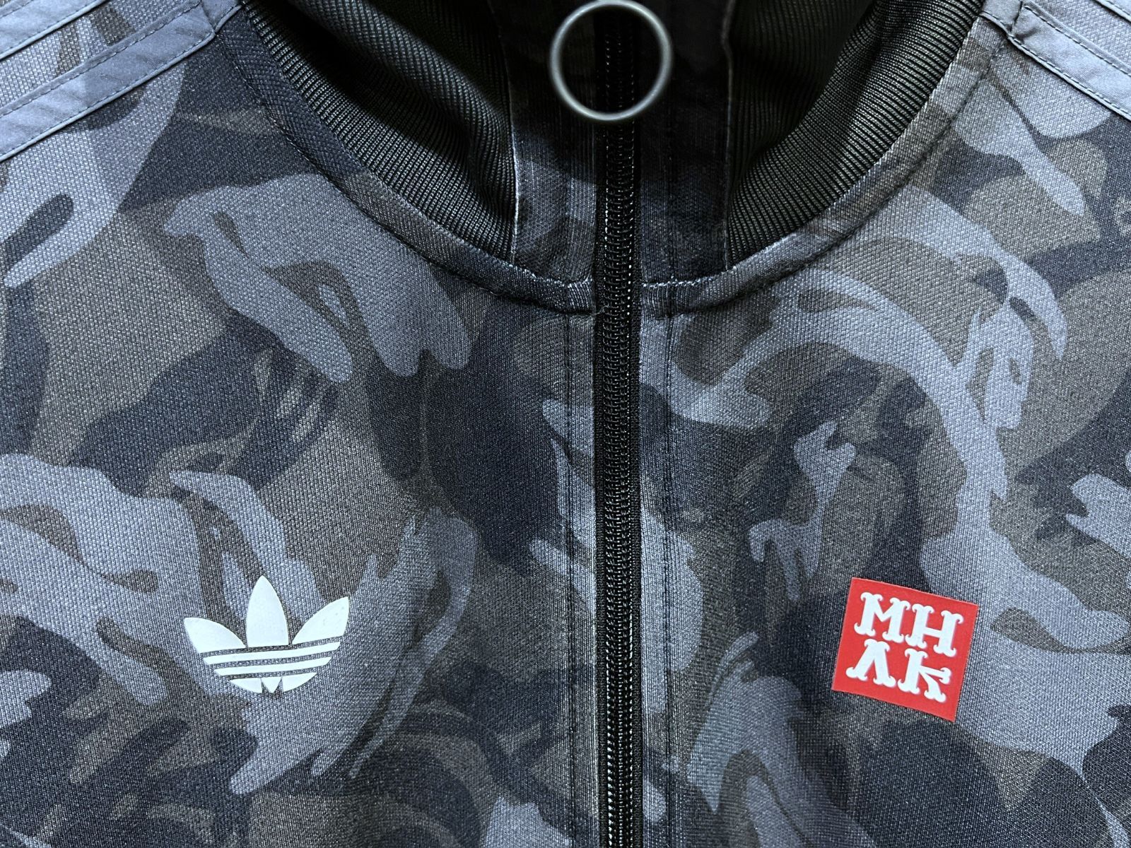 adidas skateboarding MHAK 迷彩 トラックジャケット L カモフラ