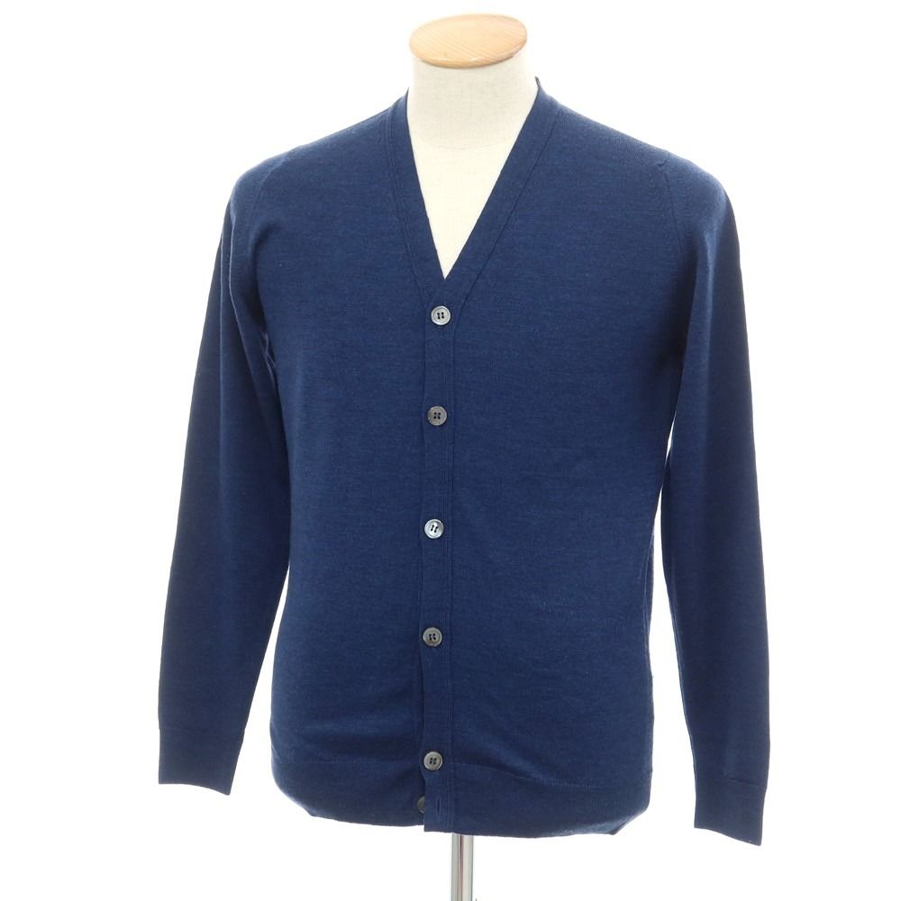 JOHN SMEDLEY】美品ハイゲージカーディガンM