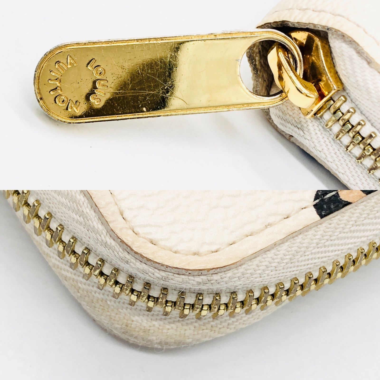 美品】LOUIS VUITTON ルイヴィトン モノグラムキャンパス クレーム 