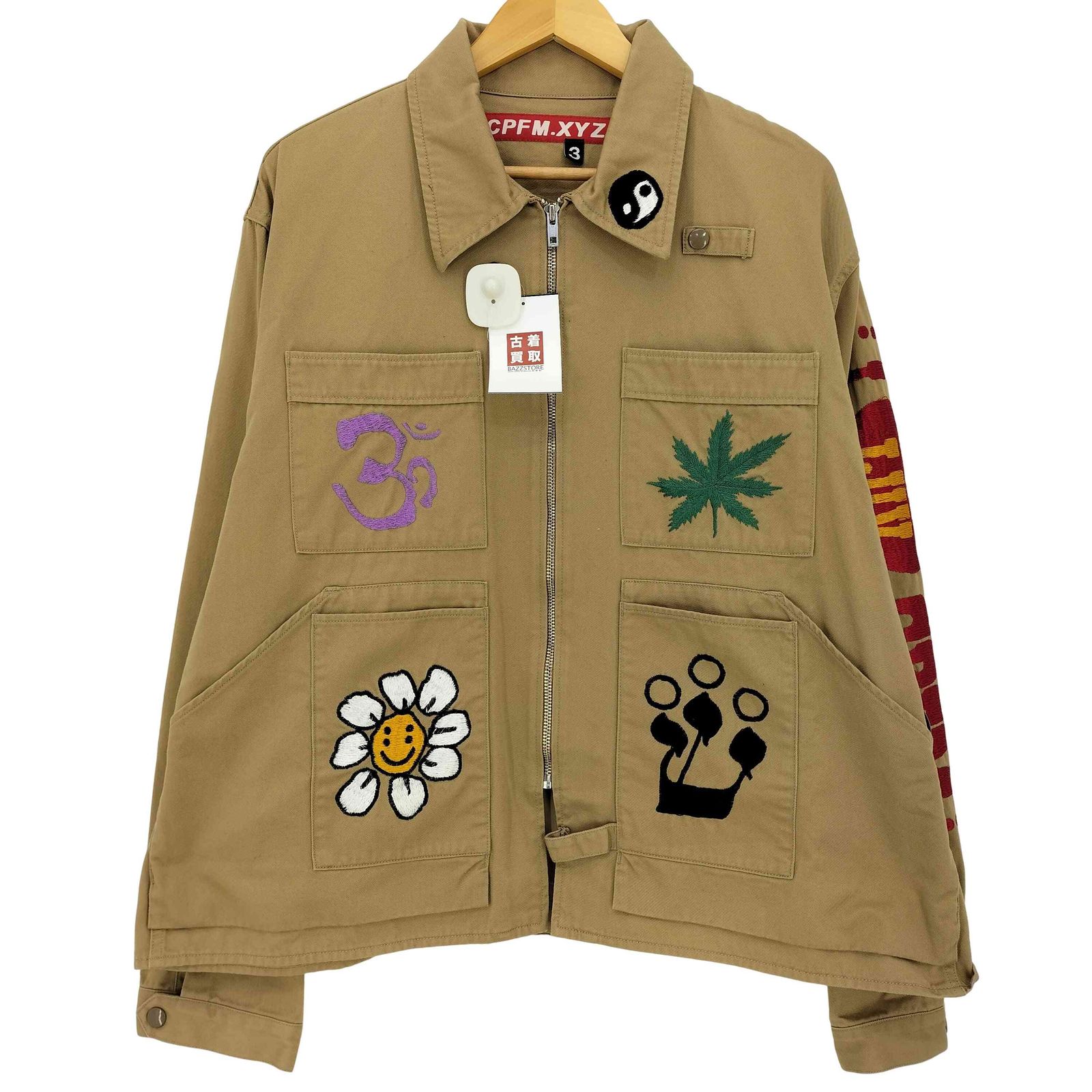 ジャケット・アウター CACTUS PLANT FLEA MARKET KNOWLEDGEJACKET カクタスプラントフリーマーケット Cactus Plant Flea Market CPFM