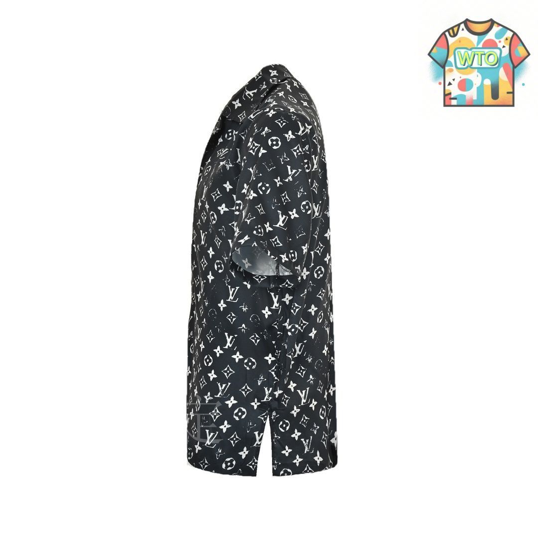 LOUIS VUITTON ルイヴィトン シャツ 今日特価】Louis Vuitton 2024SS オールオーバーモノグラム