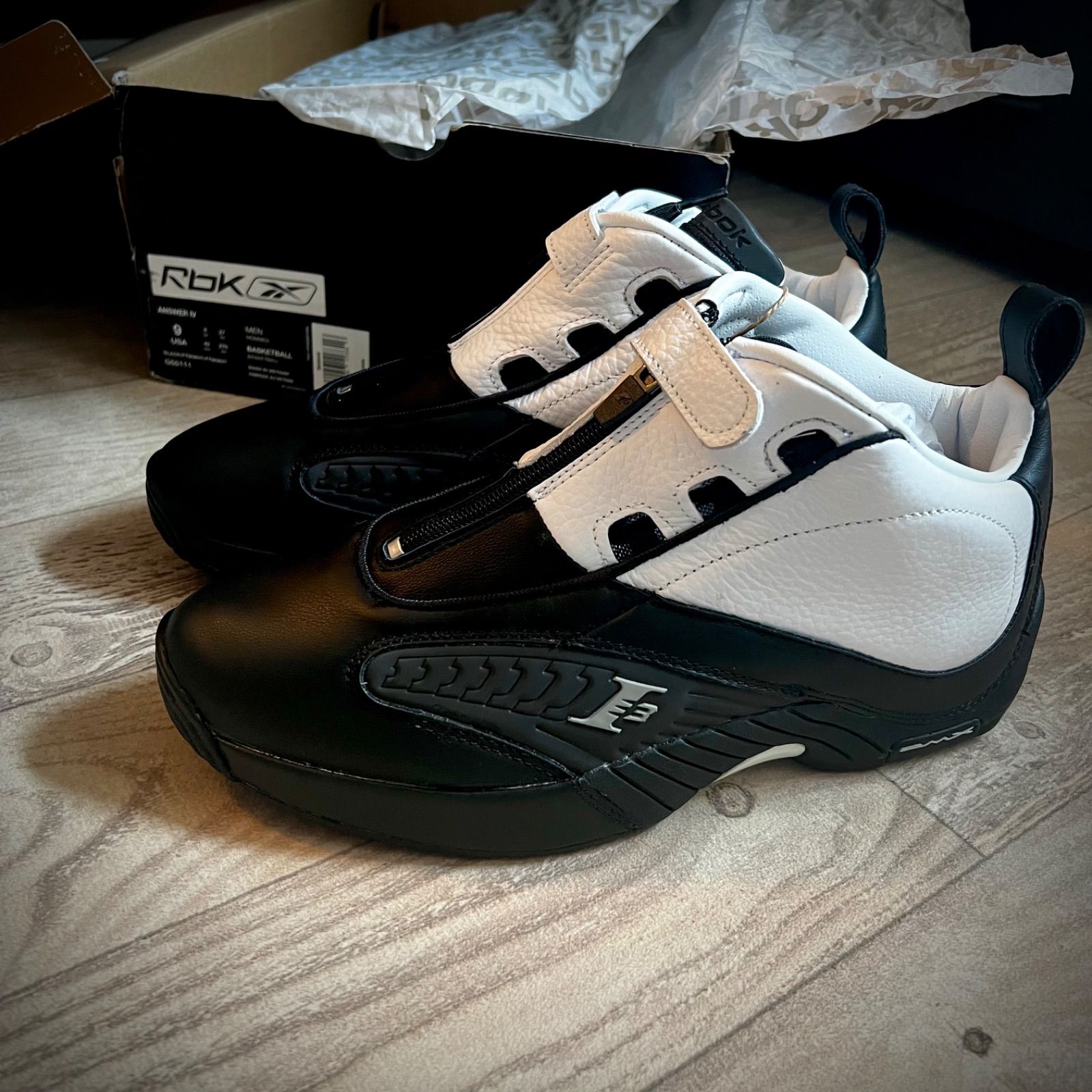 ANSWER IV 2001 Finals replica US9(27cm) #iverson #NBA #76ers  