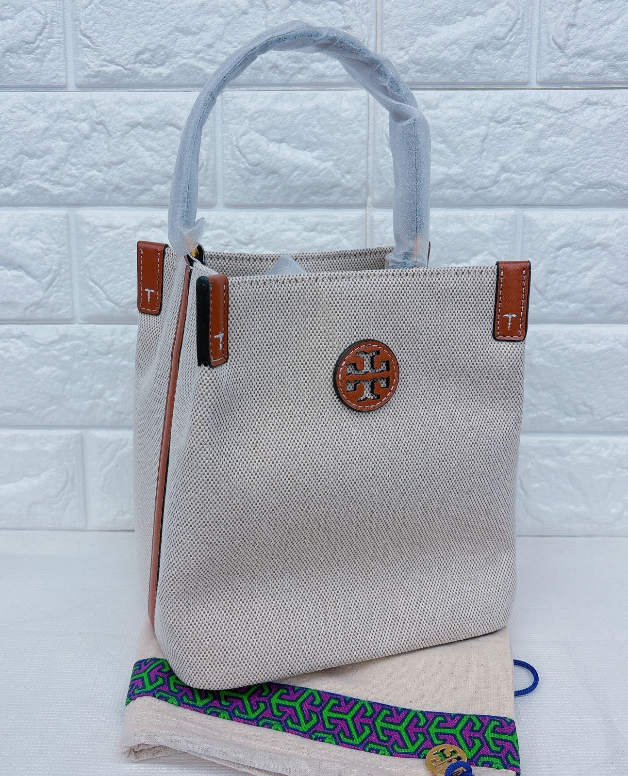 即発!大人気!TORY BURCH BLAKE キャンバスバケット 2Wayバッグ TORY BURCH(トリーバーチ) 2WAYショルダーバッグ BLAKE