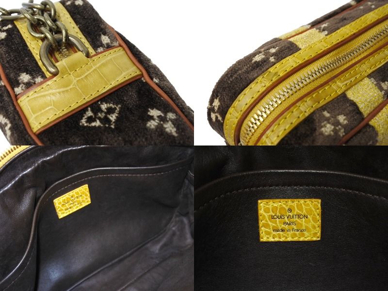 【ヴィンテージ】ルイヴィトン モノグラム トロンプルイユ トロカデロ M92711 ショルダーバッグ ルイ・ヴィトン LOUIS VUITTON トロカデロ M92711 ブラウン モノグラム