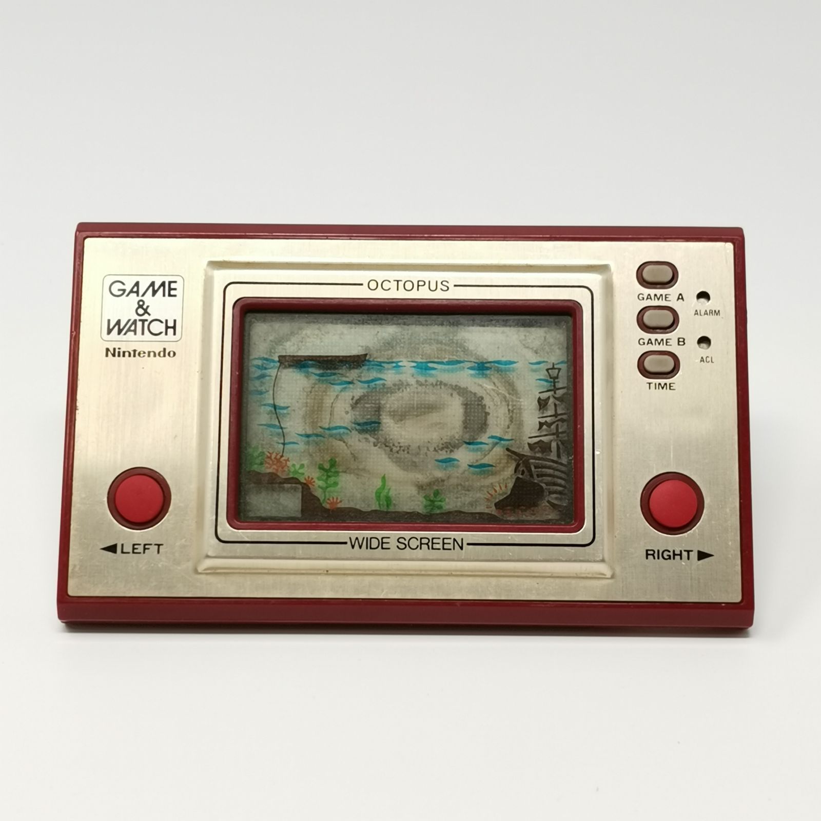 任天堂 game-watch OC-22 OCTOPUS オクトパス 電池ないため動作未 画面焼けあり 管理番号KKVUKO2624