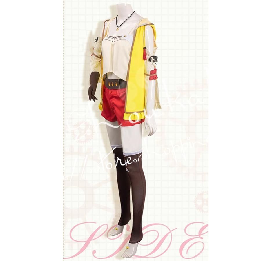 ライザのアトリエ 常暗の女王と秘密の隠れ家 風ライザリン シュタウト ライザ コスプレ衣装 ウィッグ靴変装 コスチューム