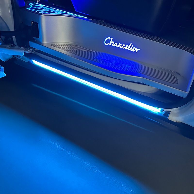 サイドスカートランプ 青