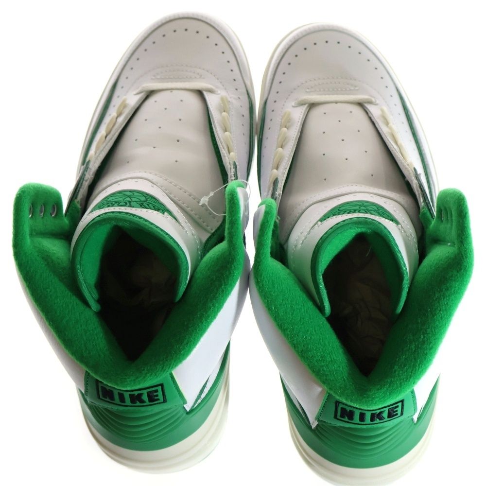 ⭐️NIKE AIR JORDAN 2 RETROスニーカー/ホワイト/グリーン Amazon.com | Jordan (Men's) 2 Retro 'Lucky Green' 8M / 9.5W