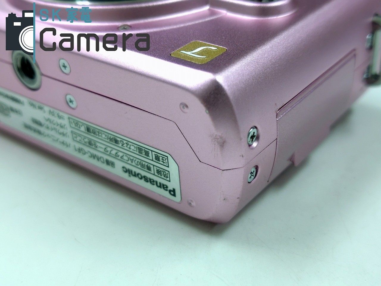 Panasonic DMC-GF1 LUMIX GF1 人気のピンク 電池 充電器付