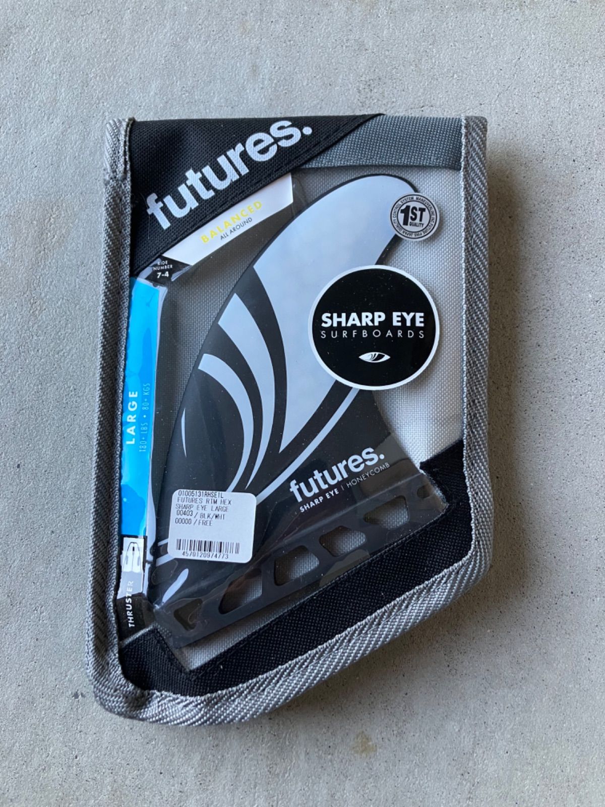 フューチャーフィン future シャープアイ RTM HEX SHARP EYE