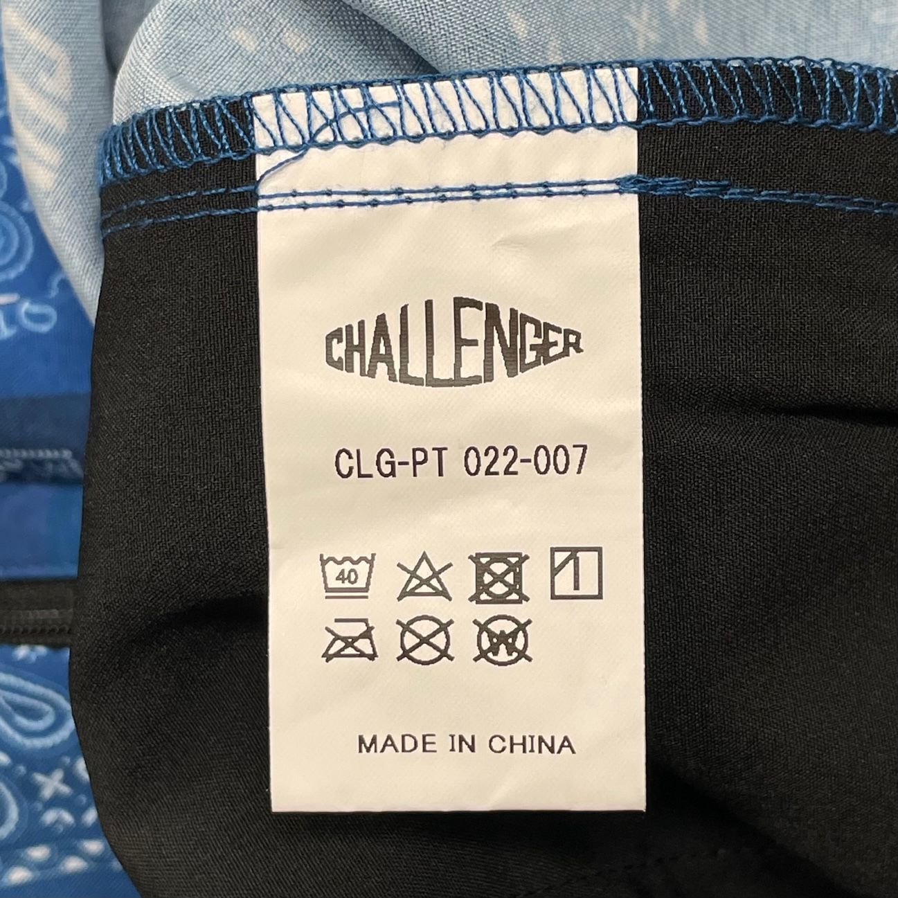 新品 CHALLENGER 22SS BANDANA SHORTS バンダナ イージー ハーフパンツ