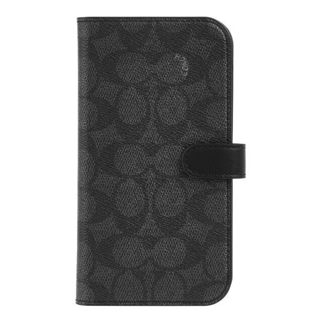 新品⭐︎コーチ Coach 手帳型 iPhone各種 ケース ブラック