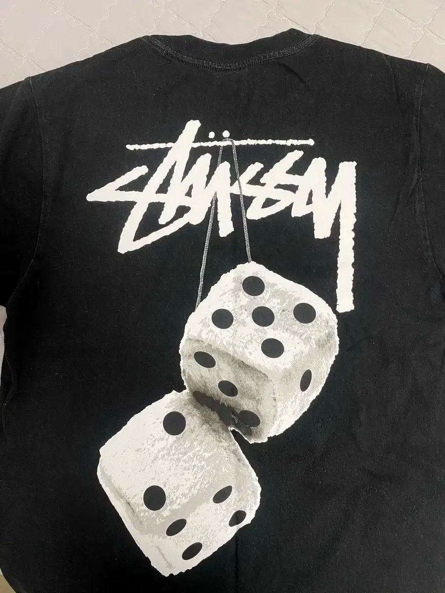 STUSSY ステューシー ファジー 死ぬ 半袖 s