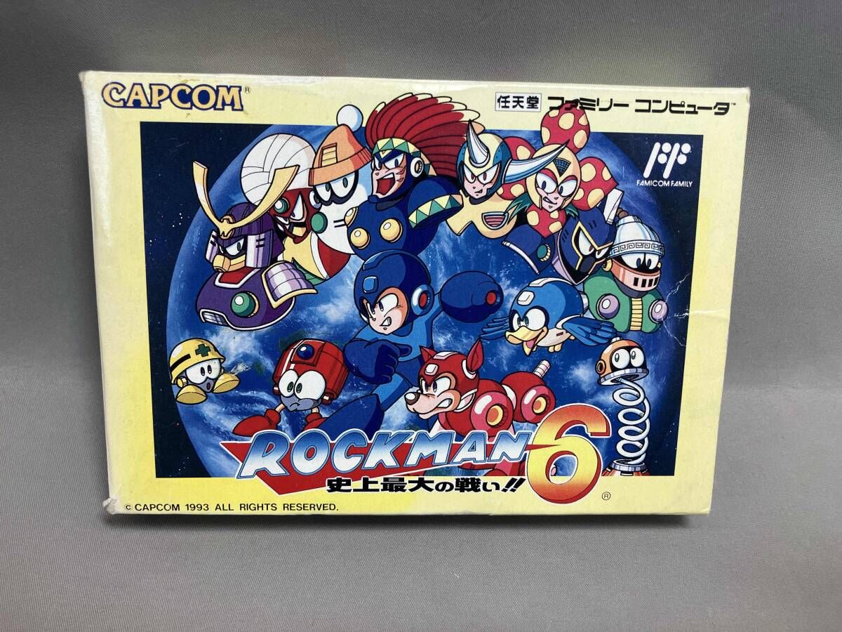 ROCKMAN 6 史上最大の戦い!! ソフトなし ハガキ付き ROCKMAN 6 史上