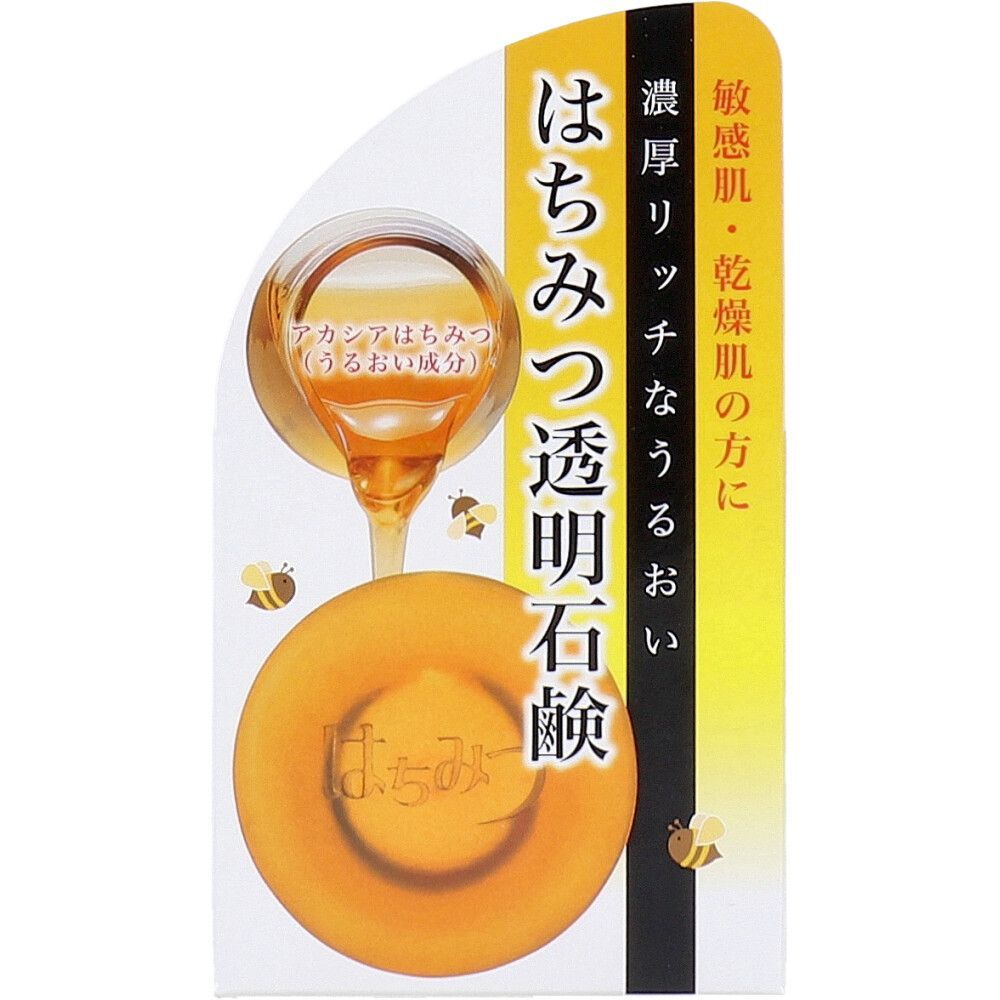【5セット】ユゼ はちみつ 透明石鹸 90g