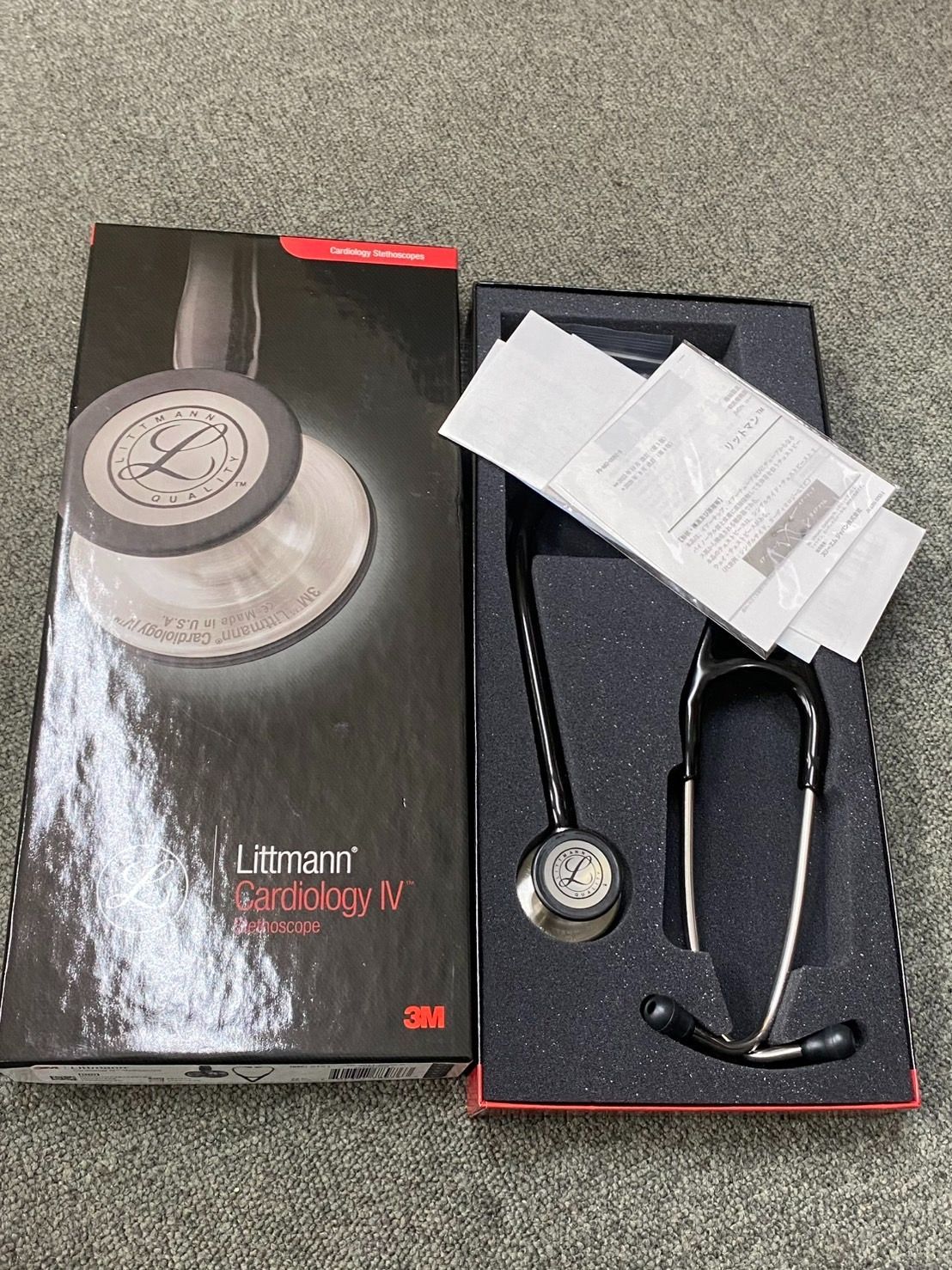♥ Littmann カーディオロジー リットマン 聴診器 Cardiology IV ブルーステム yn091362