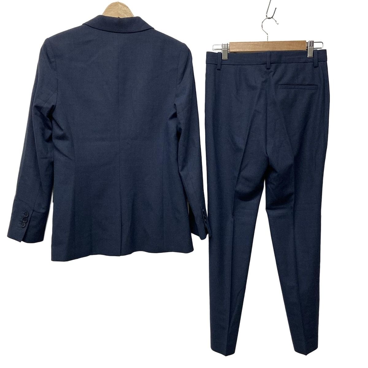 theory セオリー レディースパンツスーツ レディース - ブルーグレー