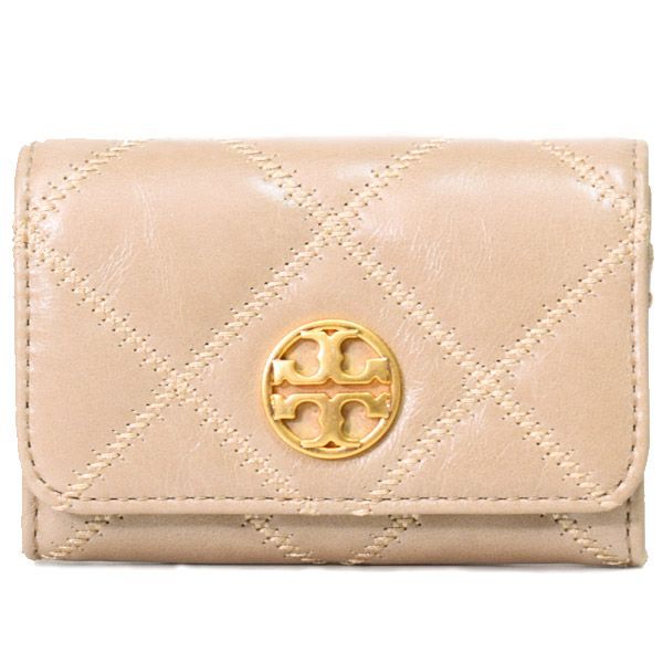 トリーバーチ カードケース TORY BURCH レザー ウィラ キルティング