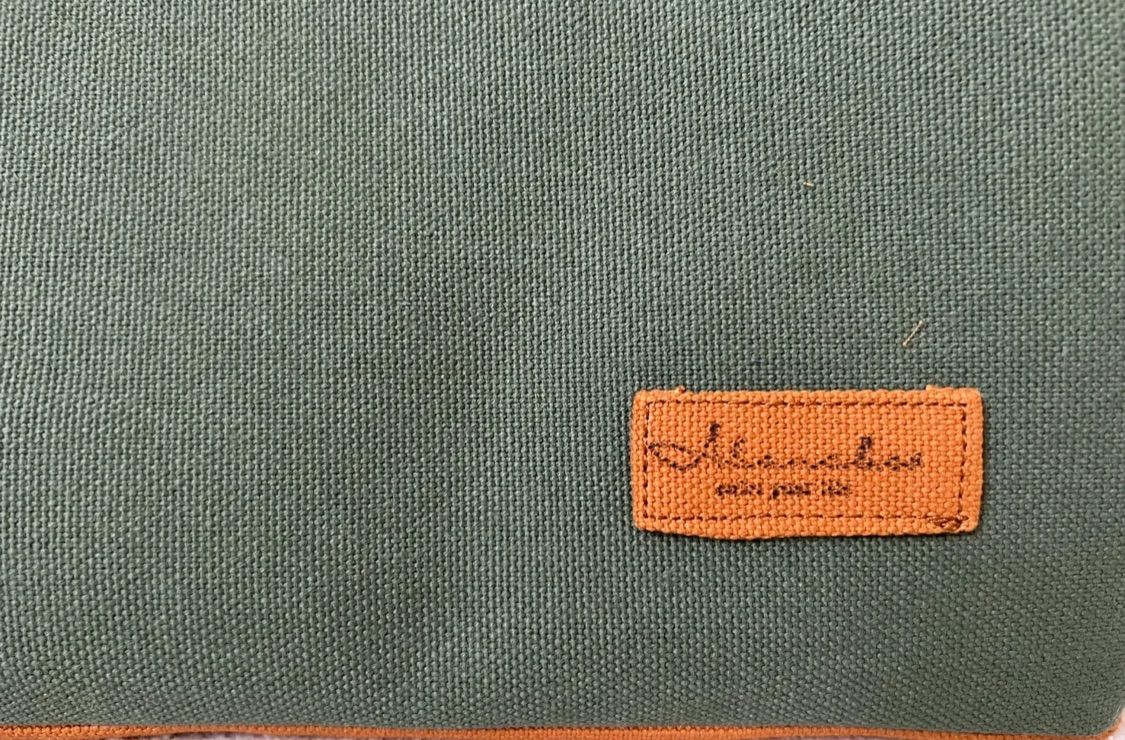 XXLサイズ 底板付き カーキ系 A3サイズ収納 8号倉敷帆布使用 サイドポケット トートバッグ 底板付き 肩掛けバッグ 大きめバッグ akaneko NEXPOTALLINN_EU