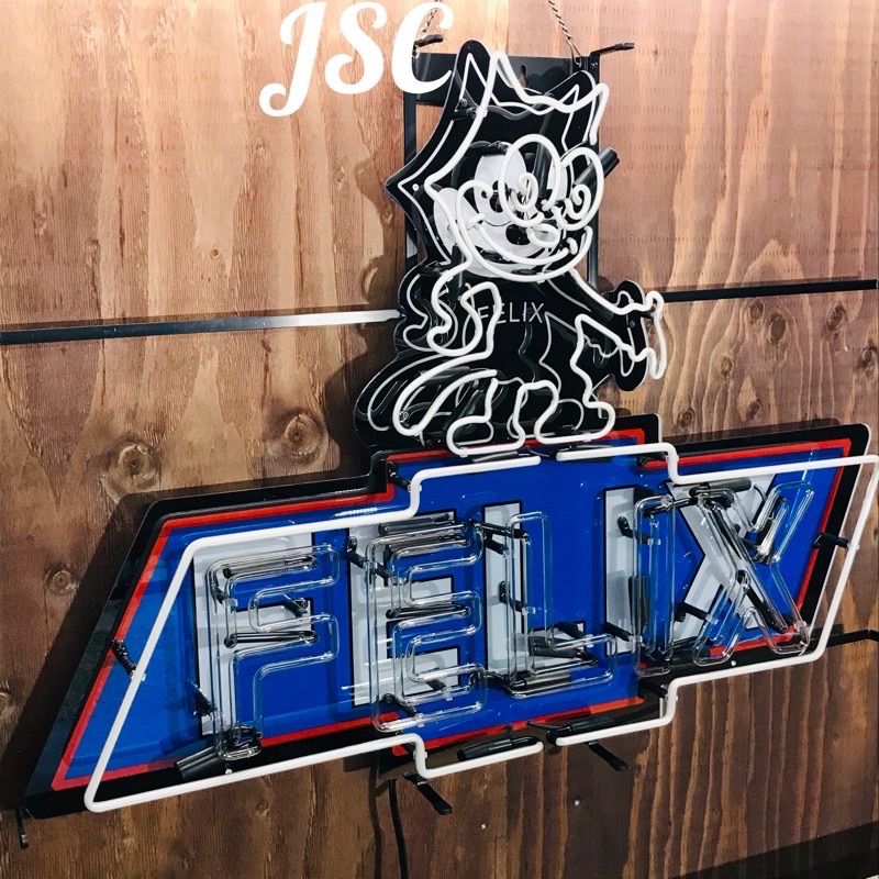 フィリックス ガラス製 ネオンサイン シボレー ヴィンテージ
