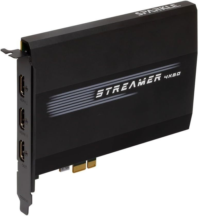 SPARKLE Streamer 4K60 PCIe Capture Card B0DFM4H61F 921139
