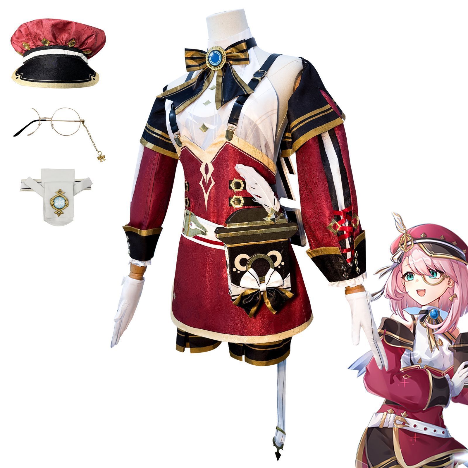 ウイッグ付き コスプレ衣装