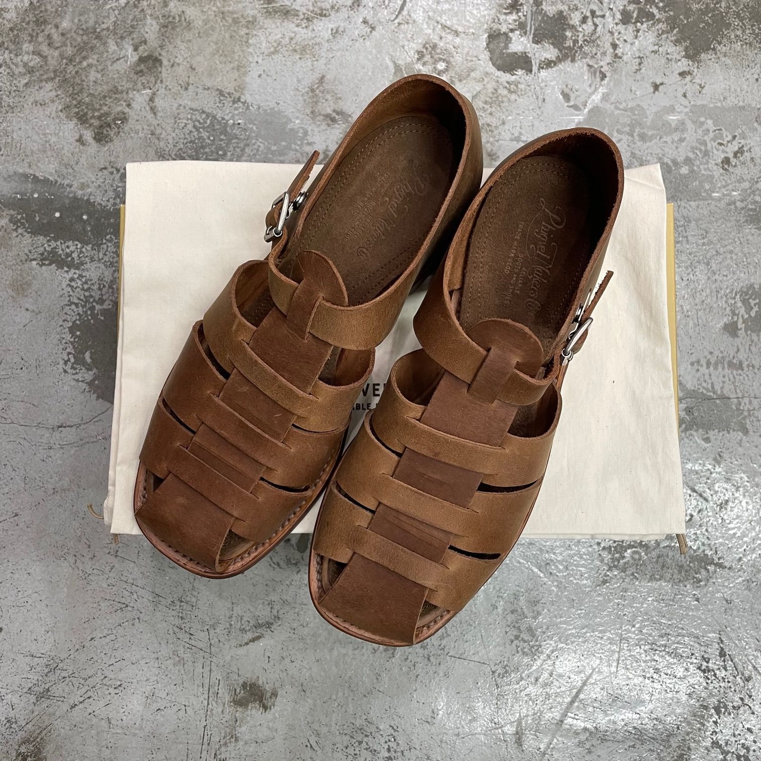 phigvel Gurkha Sandal Black 91/2（Figbell PHIGVEL Gurkha