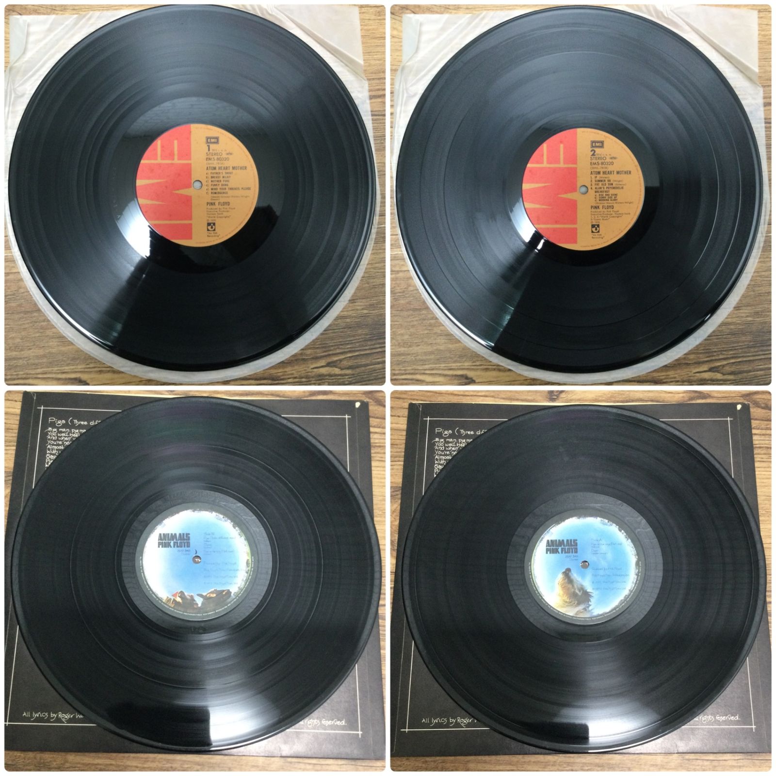 20-60代 人気ファッションブランド 6302 【帯付き・まとめ売り】Pink Floyd ピンク・フロイド LP 洋楽