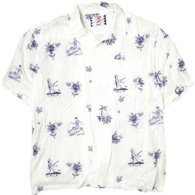 SON OF THE CHEESE サノバチーズ SERGIO MORA Aloha Shirt 60s 