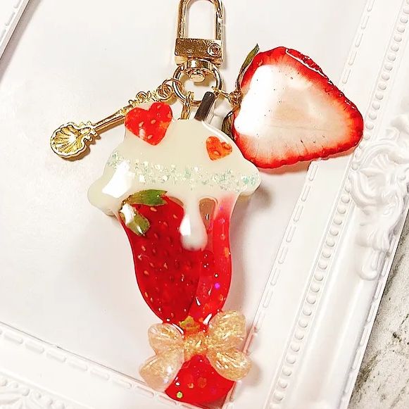 もち様専用ページ◇シェイカーキーホルダー フェイクスイーツ