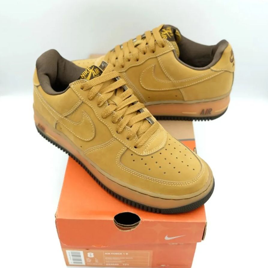 NIKE AIR FORCE 1 B WHEAT ナイキ エア フォース 1 B ウィート 茶 