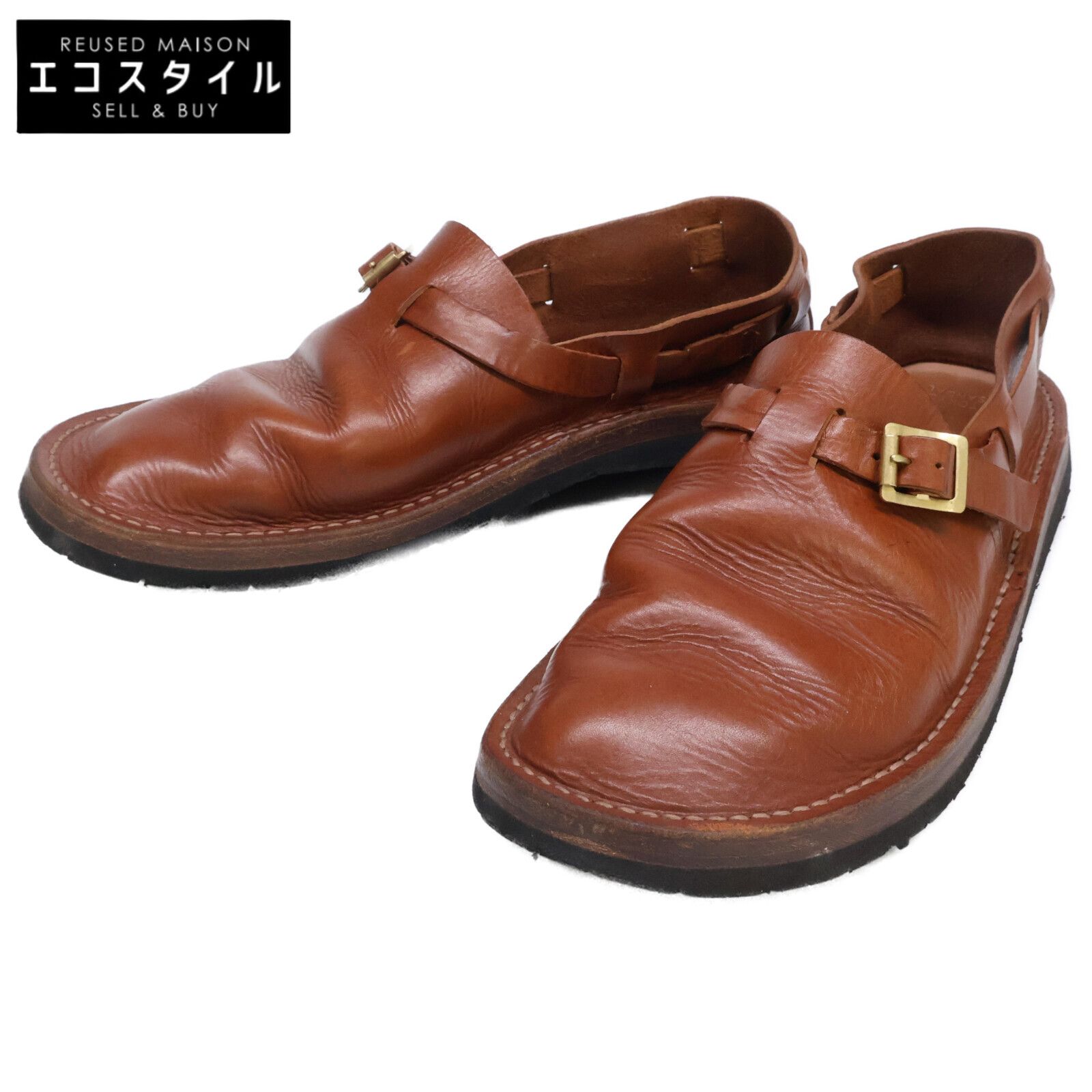TOKYO SANDALS トーキョーサンダル ブラウン TS-C01 BELT HOLD SLIP-ON 