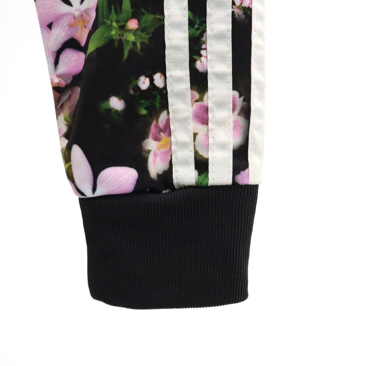 【美品】adidas トラックジャケット トレフォイルロゴ 花柄 L adidas Originals アディダスオリジナルス トレフォイルロゴ 花