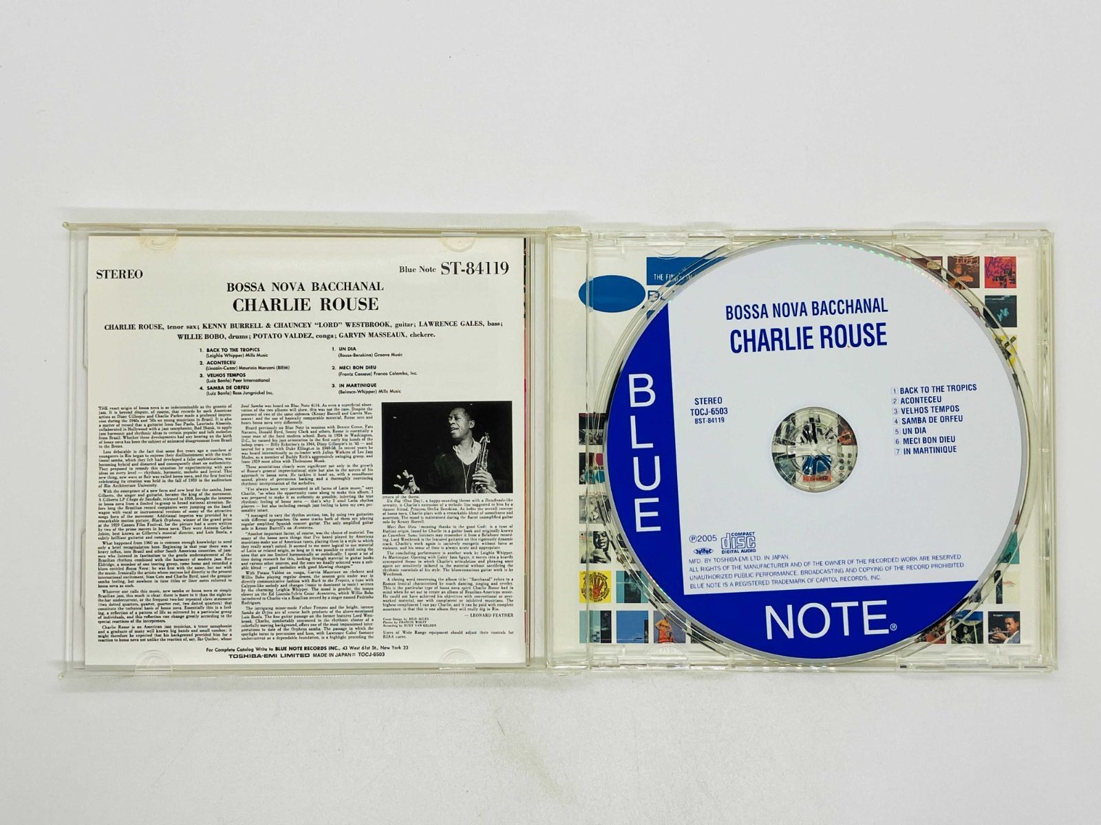 CD チャーリー・ラウズ CHARLIE ROUSE / ボサ・ノヴァ
