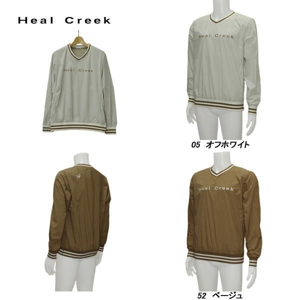ヒールクリーク Heal Creek メンズ 春秋 撥水 ライトストレッチタフタ プルオーバーブルゾン サイズ48(M) 001-54210ss