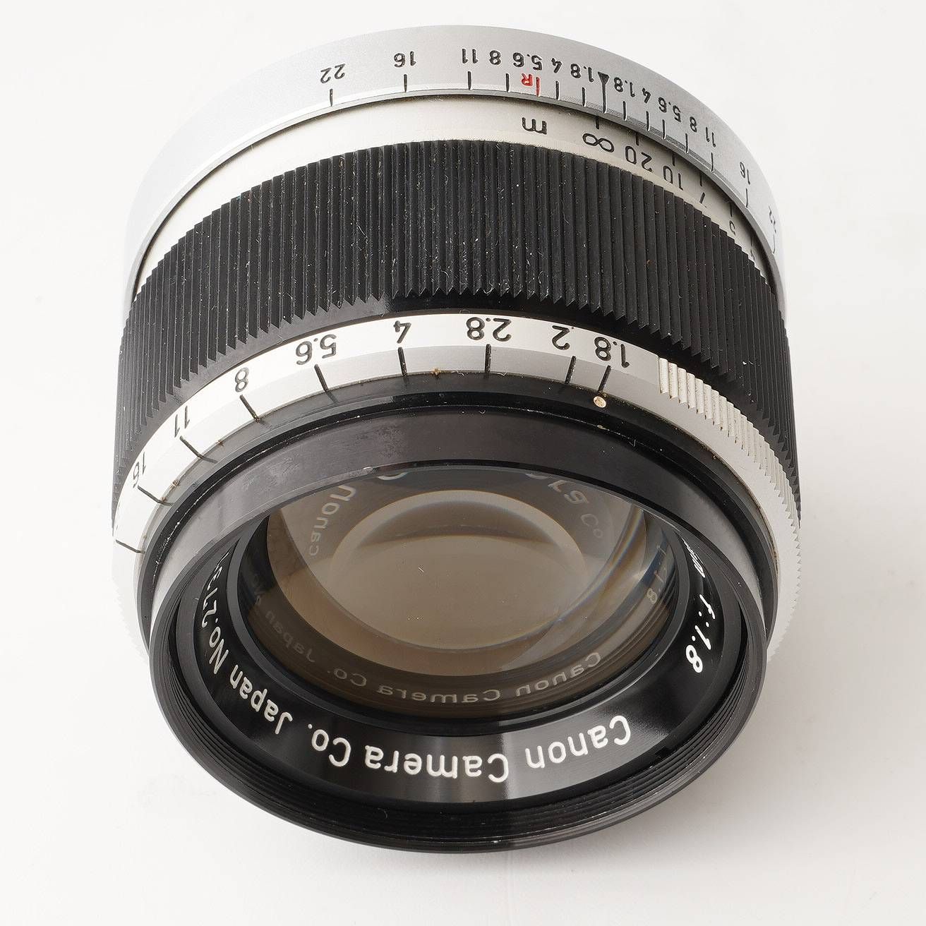 キヤノン Canon LENS 50mm F1.8 L39 ライカ Lマウント – Natural