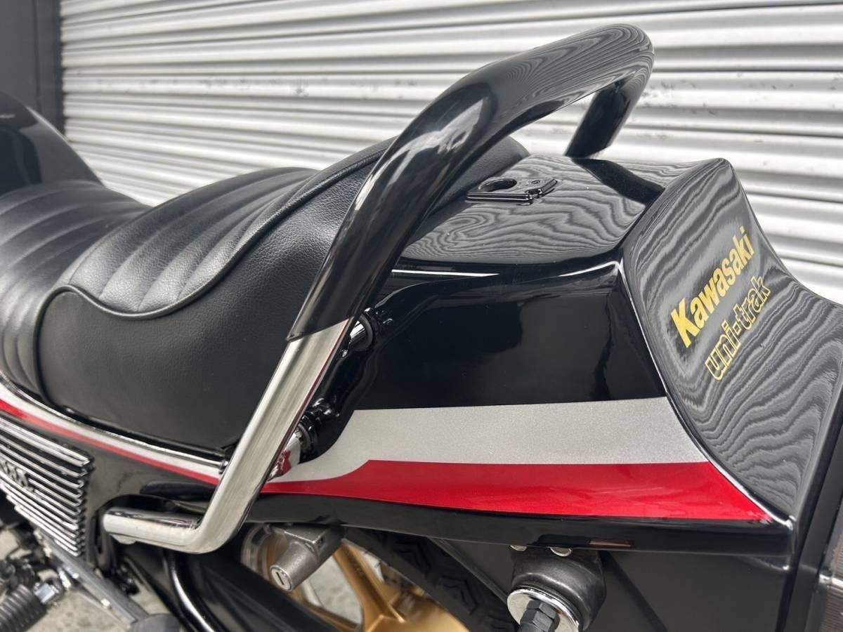 タンデムバーメッキ Z400FX メッキタンデムバー