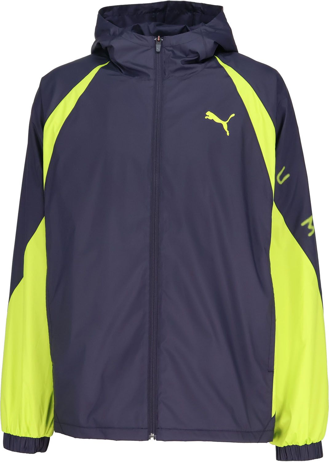 プーマ PUMA TAD 裏起毛トリコットライナーFZJKT ジャケット アウター パーカー フード 上着 ウインドブレーカー メンズ レディース 大人 撥水 防風 トレーニング 528011 16 NEWNAVY