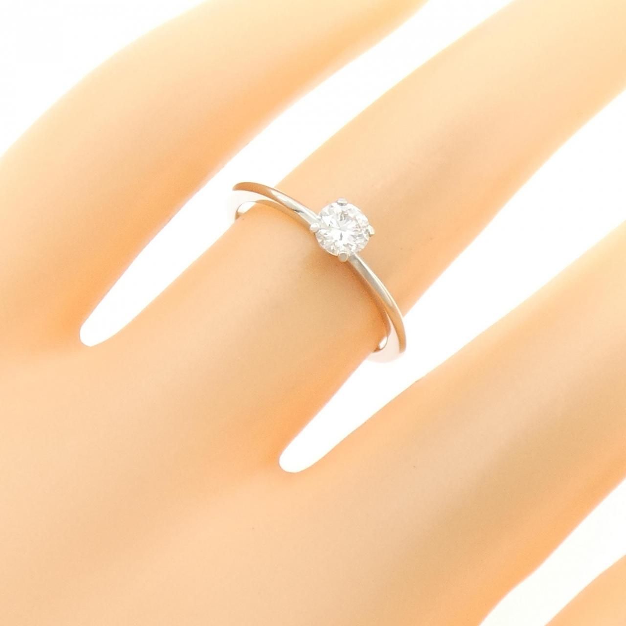 ◇ティファニー◇新品仕上済 トゥルー リング ダイヤ リング 0.25 11号 Tiffany & Co. - ティファニー トゥルー ダイヤ リング ダイヤ