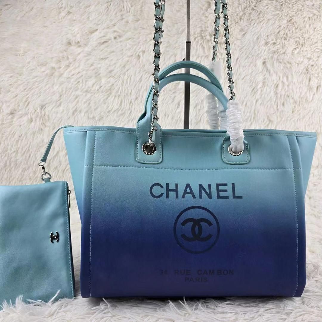 CHANEL（トートバッグ ・ ブルー・ネイビー/青色系）のフリマ