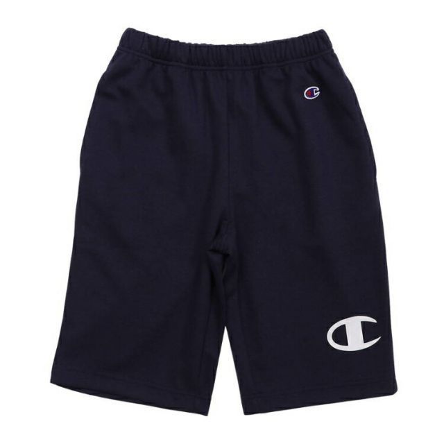 HANES ヘインズ SHORT PANTS ネイビー 140サイズ CK-XS503 370 | スポーツ 運動 ファッション ウエア ウェア 服 衣類 ボトムス パンツ ズボン ハーフパンツ 半ズボン 機能性 素材 ダブルニット スウェッ
