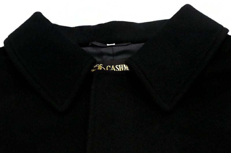 角袖 カシミヤ混