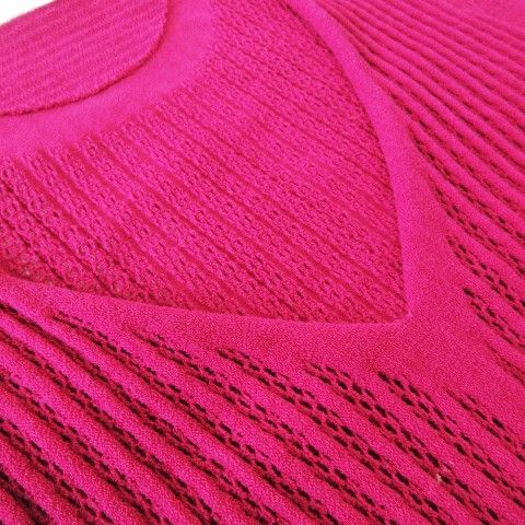 イッセイミヤケ ISSEY MIYAKE FETE カットソー ニット Vネック