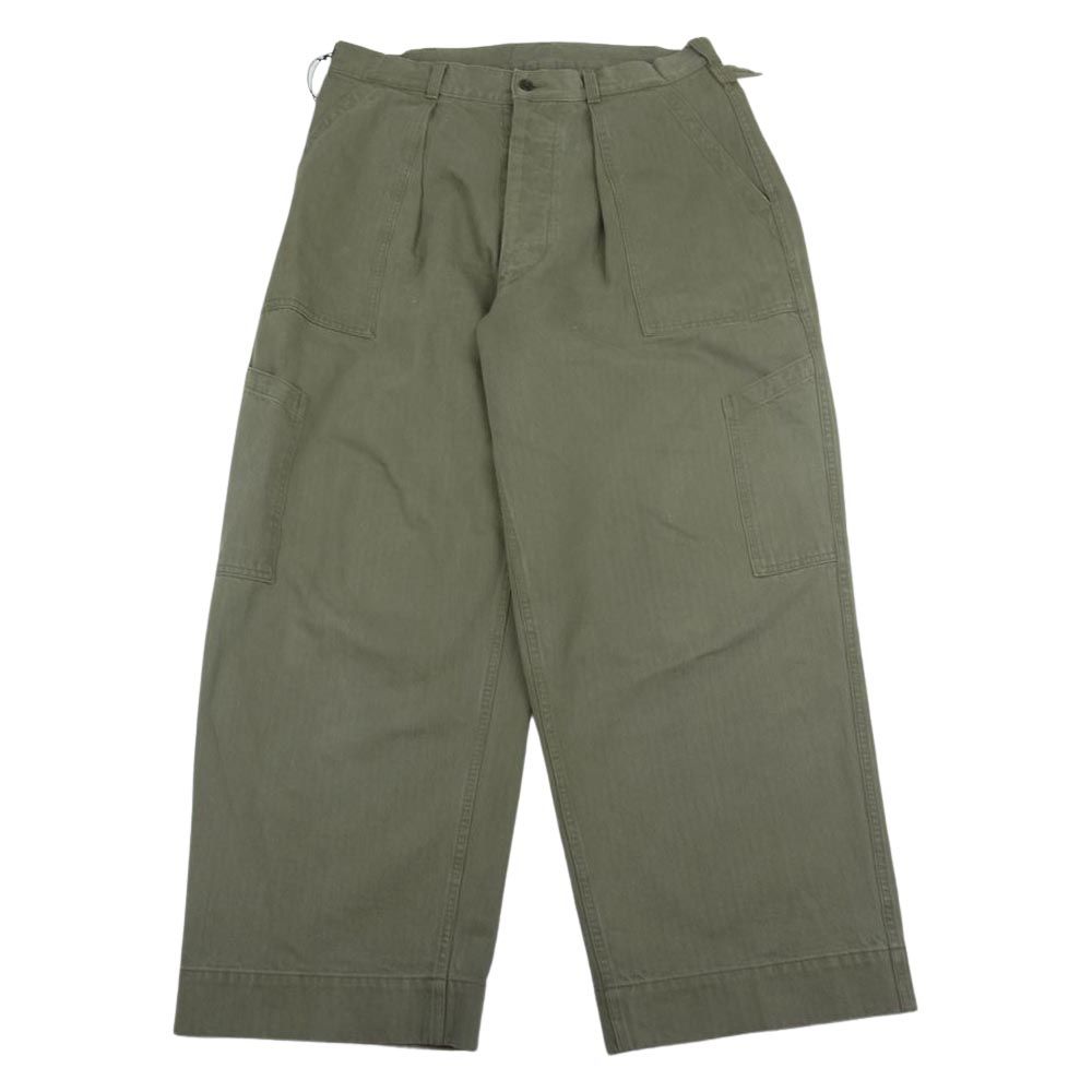アプレッセ A.PRESSE ミリタリー ワイドパンツ USAF PANTS 2 A.PRESSE - アプレッセ 2025 STYLE2 Vintage USAF Hemmed