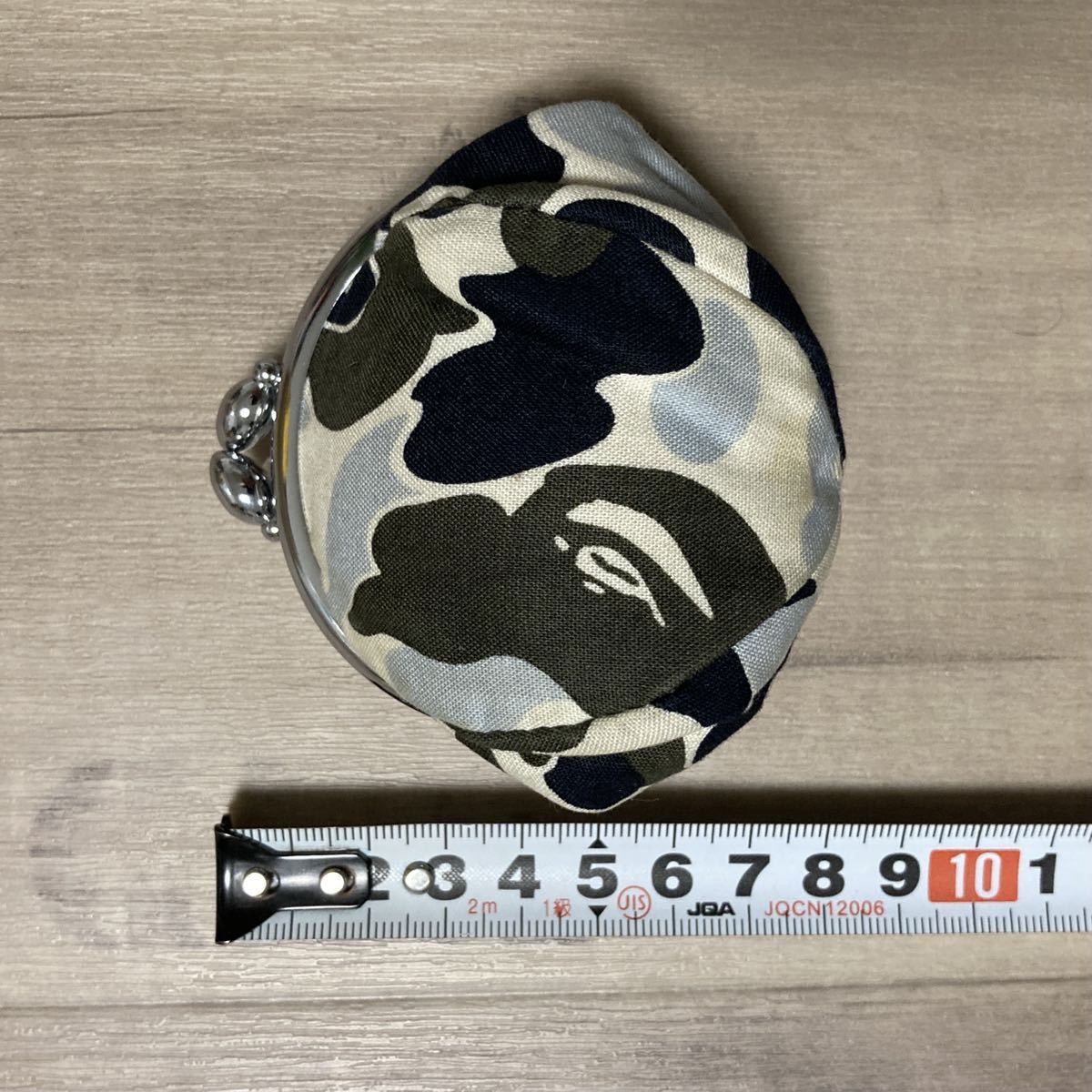 京都限定 永楽屋 がま口財布 BAPE camo ベイプ ape エイプ 迷彩