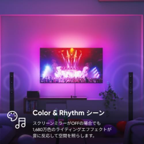 65インチまでのテレビやモニター用 1680万色