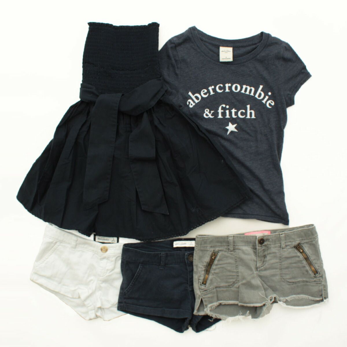 キッズ 子供服 Tシャツ パンツ ワンピース 5点セット 【】【鑑定済・正規品保証】27961