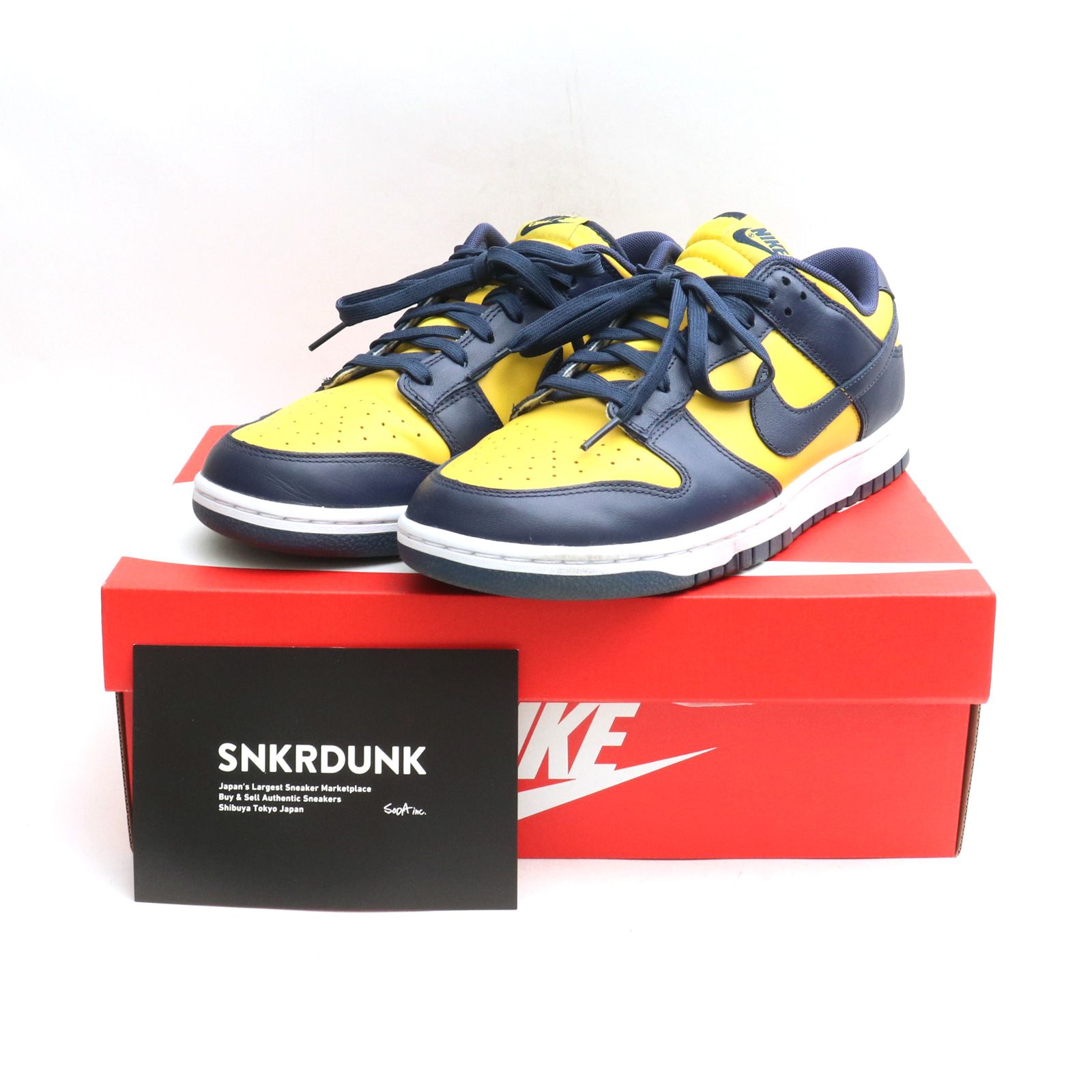 28.5cm NIKE DUNK LOW MICHIGAN - GRAIZ-UsedBrand Shop - メルカリ