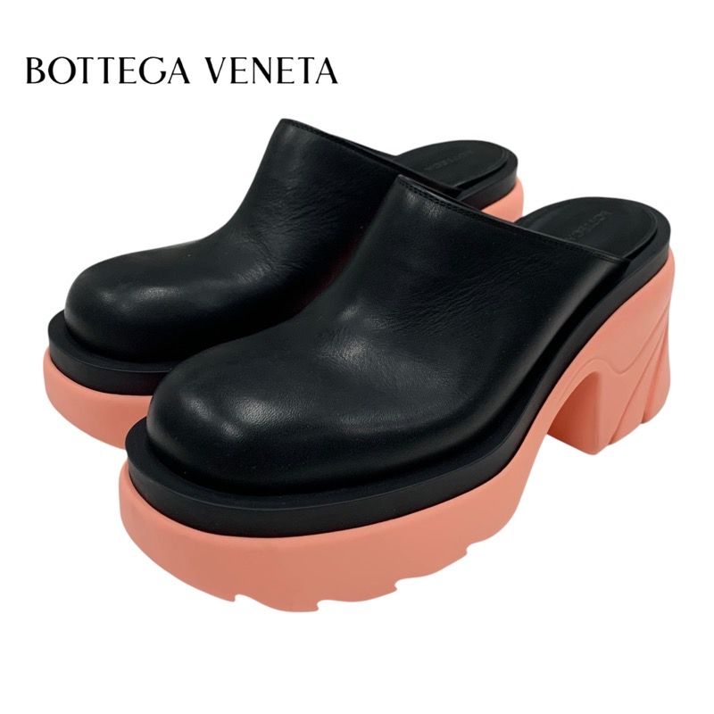 ☆BOTTEGA VENETA☆ボッテガヴェネタ フラッシュ ミュール Bottega Veneta フラッシュ パッド入りフラット サンダル